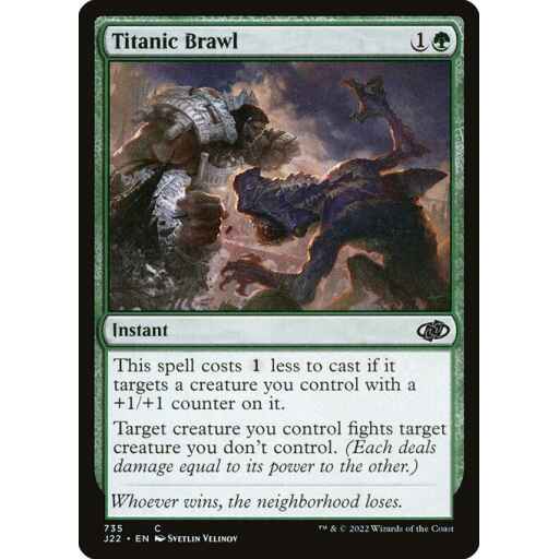 Jumpstart 2022 - 735 - Titanic Brawl - Common - G - Non-foil