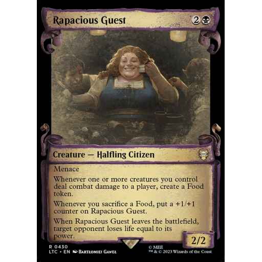 Tales of Middle-earth Commander - 430 - Rapacious Guest - Rare - B - Non-foil