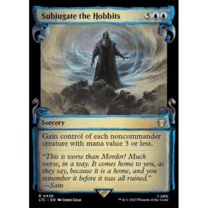 Tales of Middle-earth Commander - 426 - Subjugate the Hobbits - Rare - U - Foil