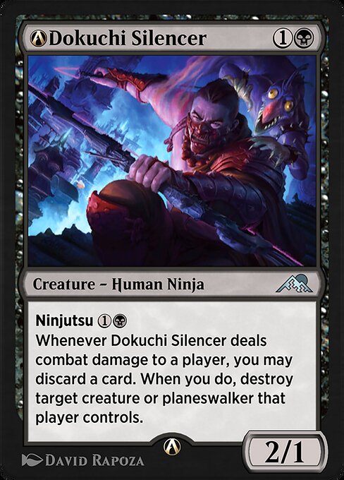 Kamigawa: Neon Dynasty - A-95 - A-Dokuchi Silencer - Uncommon - B - Non-foil