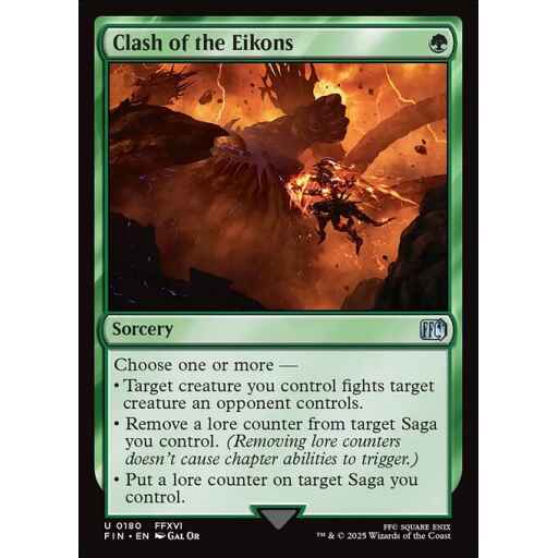 Final Fantasy - 180 - Clash of the Eikons - Uncommon - G - Foil