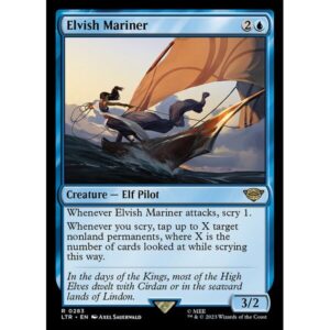 The Lord of the Rings: Tales of Middle-earth - 283 - Elvish Mariner - Rare - U - Non-foil