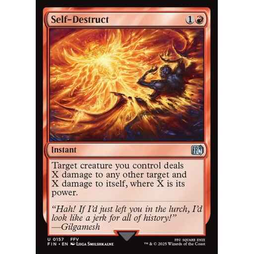 Final Fantasy - 157 - Self-Destruct - Uncommon - R - Non-foil