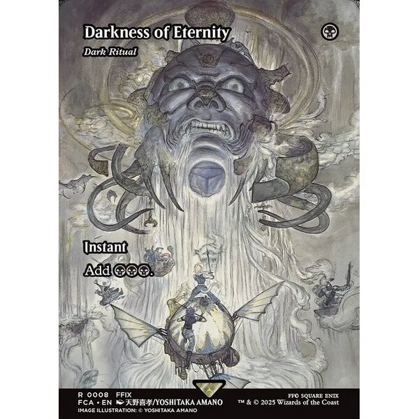 Final Fantasy: Through the Ages - 8 - Dark Ritual - Rare - B - Foil