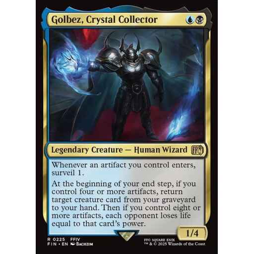 Final Fantasy - 225 - Golbez, Crystal Collector - Rare - UB - Foil
