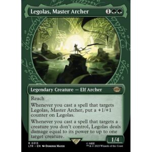 The Lord of the Rings: Tales of Middle-earth - 313 - Legolas, Master Archer - Rare - G - Foil