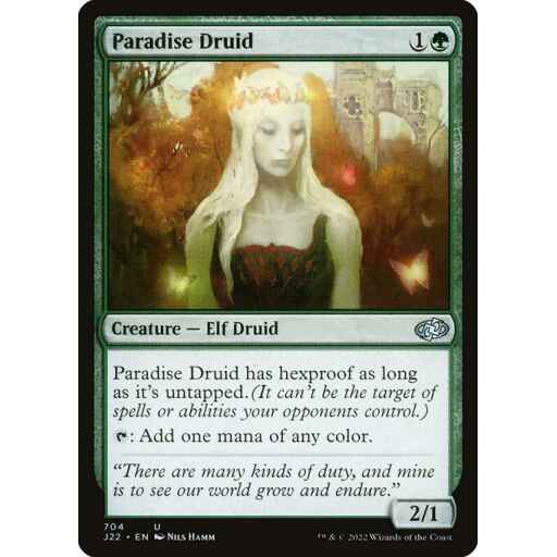 Jumpstart 2022 - 704 - Paradise Druid - Uncommon - G - Non-foil