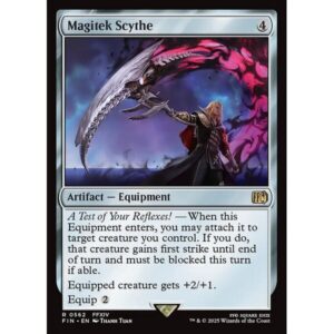 Final Fantasy - 562 - Magitek Scythe - Rare - C - Non-foil