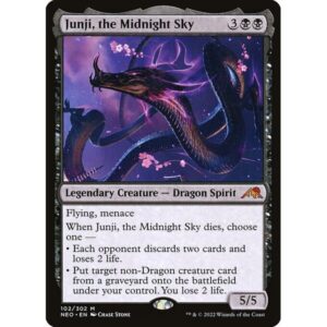 Kamigawa: Neon Dynasty - 102 - Junji, the Midnight Sky - Mythic - B - Foil