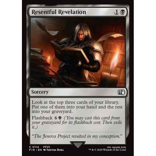 Final Fantasy - 114 - Resentful Revelation - Common - B - Non-foil