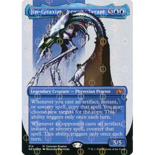 Kamigawa: Neon Dynasty - 514 - Jin-Gitaxias, Progress Tyrant - Mythic - U - Foil
