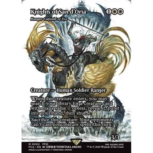 Final Fantasy: Through the Ages - 2 - Ranger-Captain of Eos - Mythic - W - Foil