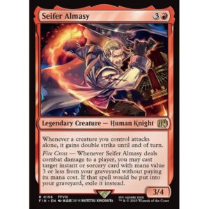 Final Fantasy - 156 - Seifer Almasy - Rare - R - Non-foil