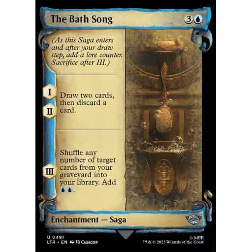 The Lord of the Rings: Tales of Middle-earth - 491 - The Bath Song - Uncommon - U - Non-foil