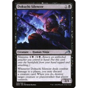 Kamigawa: Neon Dynasty - 95 - Dokuchi Silencer - Uncommon - B - Non-foil