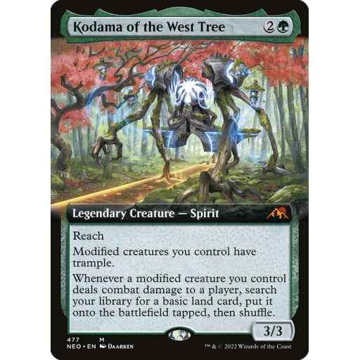 Kamigawa: Neon Dynasty - 477 - Kodama of the West Tree - Mythic - G - Foil