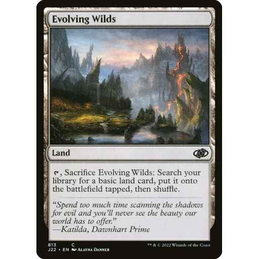 Jumpstart 2022 - 813 - Evolving Wilds - Common - C - Non-foil