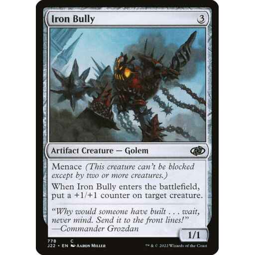 Jumpstart 2022 - 778 - Iron Bully - Common - C - Non-foil