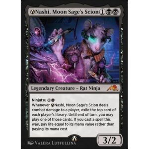 Kamigawa: Neon Dynasty - A-114 - A-Nashi, Moon Sage's Scion - Mythic - B - Non-foil