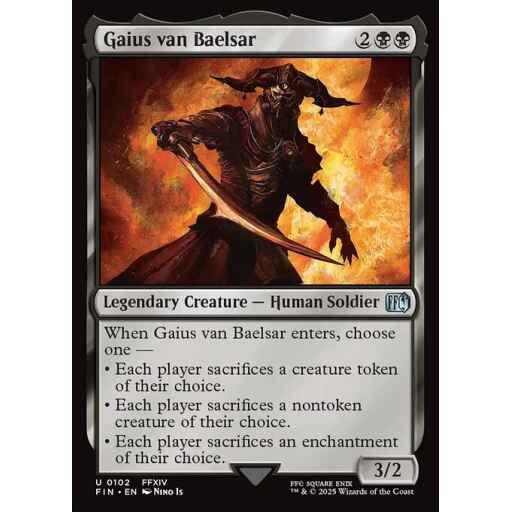 Final Fantasy - 102 - Gaius van Baelsar - Uncommon - B - Foil