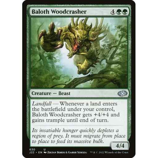 Jumpstart 2022 - 630 - Baloth Woodcrasher - Uncommon - G - Non-foil