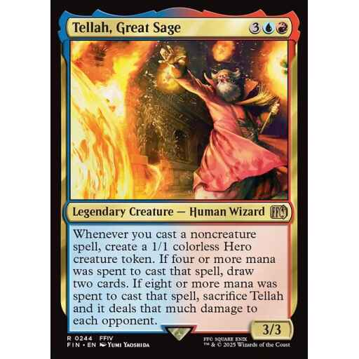 Final Fantasy - 244 - Tellah, Great Sage - Rare - UR - Foil