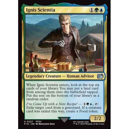 Final Fantasy - 227 - Ignis Scientia - Uncommon - UG - Foil