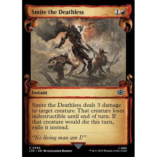 The Lord of the Rings: Tales of Middle-earth - 599 - Smite the Deathless - Common - R - Non-foil