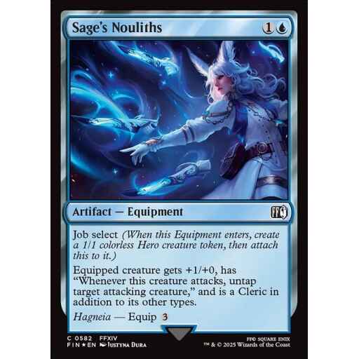Final Fantasy - 582 - Sage's Nouliths - Common - U - Foil
