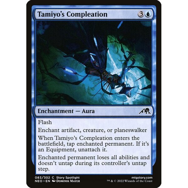 Kamigawa: Neon Dynasty - 83 - Tamiyo's Compleation - Common - U - Foil