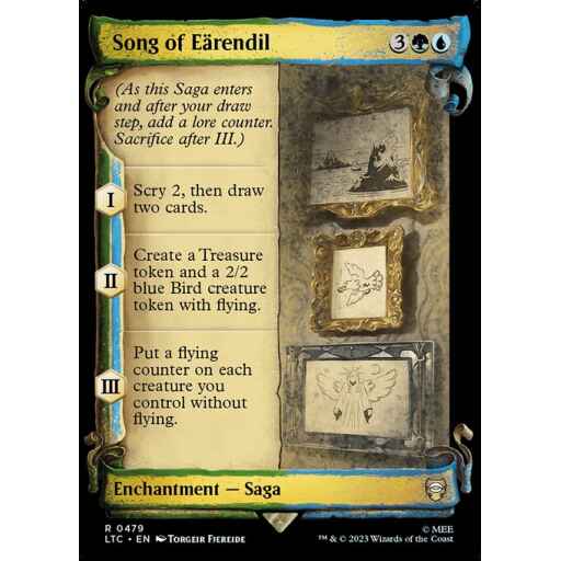 Tales of Middle-earth Commander - 479 - Song of Eärendil - Rare - UG - Non-foil