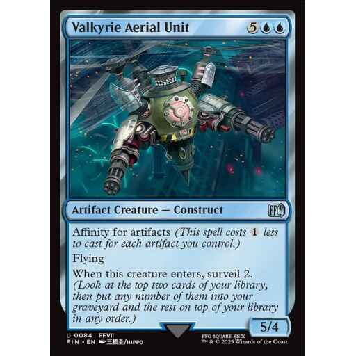 Final Fantasy - 84 - Valkyrie Aerial Unit - Uncommon - U - Foil