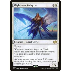 Jumpstart 2022 - 234 - Righteous Valkyrie - Rare - W - Non-foil