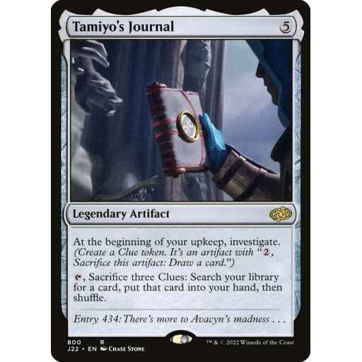 Jumpstart 2022 - 800 - Tamiyo's Journal - Rare - C - Non-foil