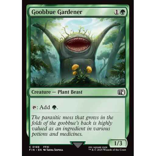 Final Fantasy - 188 - Goobbue Gardener - Common - G - Non-foil