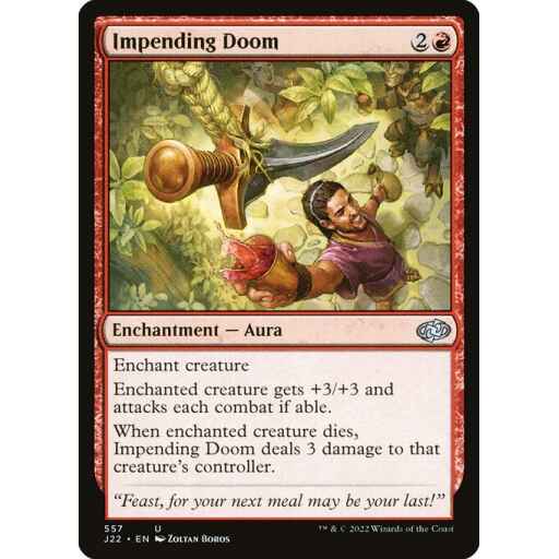 Jumpstart 2022 - 557 - Impending Doom - Uncommon - R - Non-foil
