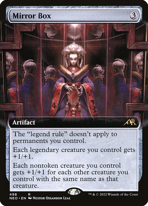 Kamigawa: Neon Dynasty - 498 - Mirror Box - Rare - C - Non-foil