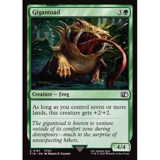 Final Fantasy - 187 - Gigantoad - Common - G - Non-foil