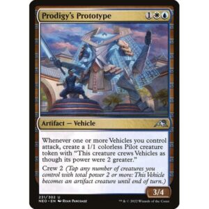 Kamigawa: Neon Dynasty - 231 - Prodigy's Prototype - Uncommon - WU - Foil