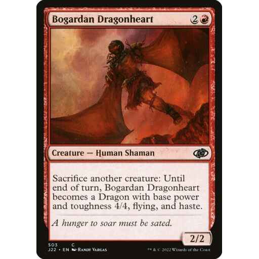 Jumpstart 2022 - 503 - Bogardan Dragonheart - Common - R - Non-foil