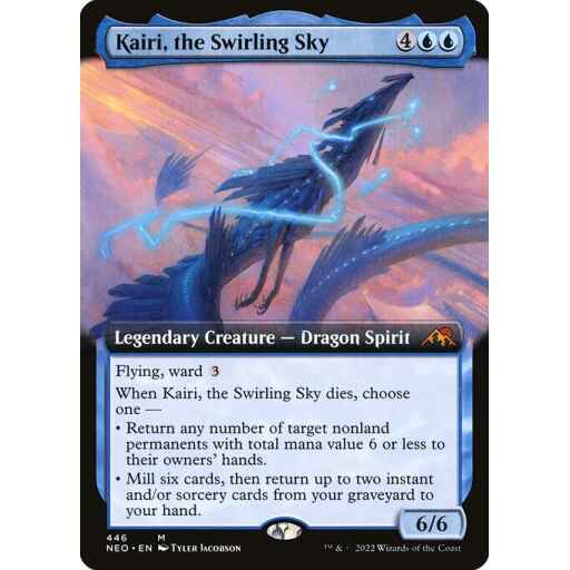 Kamigawa: Neon Dynasty - 446 - Kairi, the Swirling Sky - Mythic - U - Foil