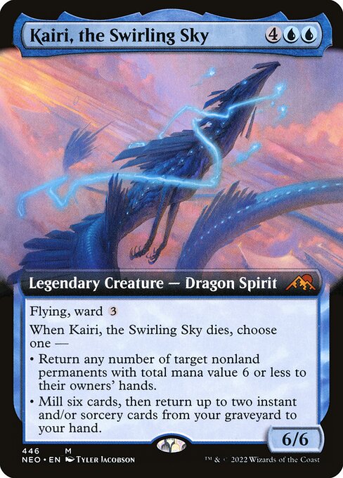 Kamigawa: Neon Dynasty - 446 - Kairi, the Swirling Sky - Mythic - U - Foil