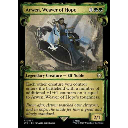 Tales of Middle-earth Commander - 437 - Arwen, Weaver of Hope - Rare - G - Non-foil