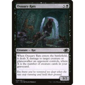 Jumpstart 2022 - 24 - Ossuary Rats - Common - B - Non-foil
