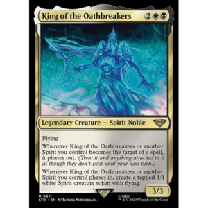 The Lord of the Rings: Tales of Middle-earth - 211 - King of the Oathbreakers - Rare - WB - Foil