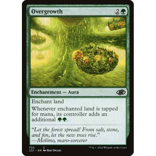 Jumpstart 2022 - 702 - Overgrowth - Common - G - Non-foil