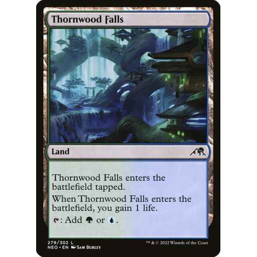 Kamigawa: Neon Dynasty - 279 - Thornwood Falls - Common - C - Non-foil