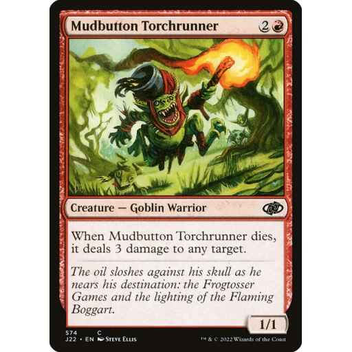 Jumpstart 2022 - 574 - Mudbutton Torchrunner - Common - R - Non-foil