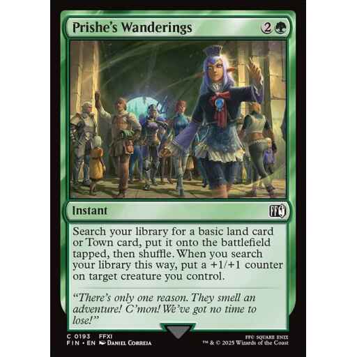 Final Fantasy - 193 - Prishe's Wanderings - Common - G - Non-foil