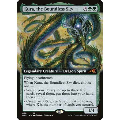 Kamigawa: Neon Dynasty - 478 - Kura, the Boundless Sky - Mythic - G - Foil